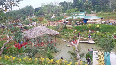 The le hu garden lokasi medan harga tiket masuk kabupaten deli serdang sumatera utara marindal jalan menuju tempat wisata terbaru patumbak alamat denah biaya taman uang